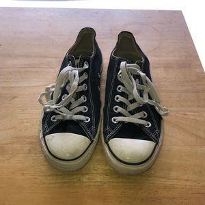 Black Low Top All Star Converse